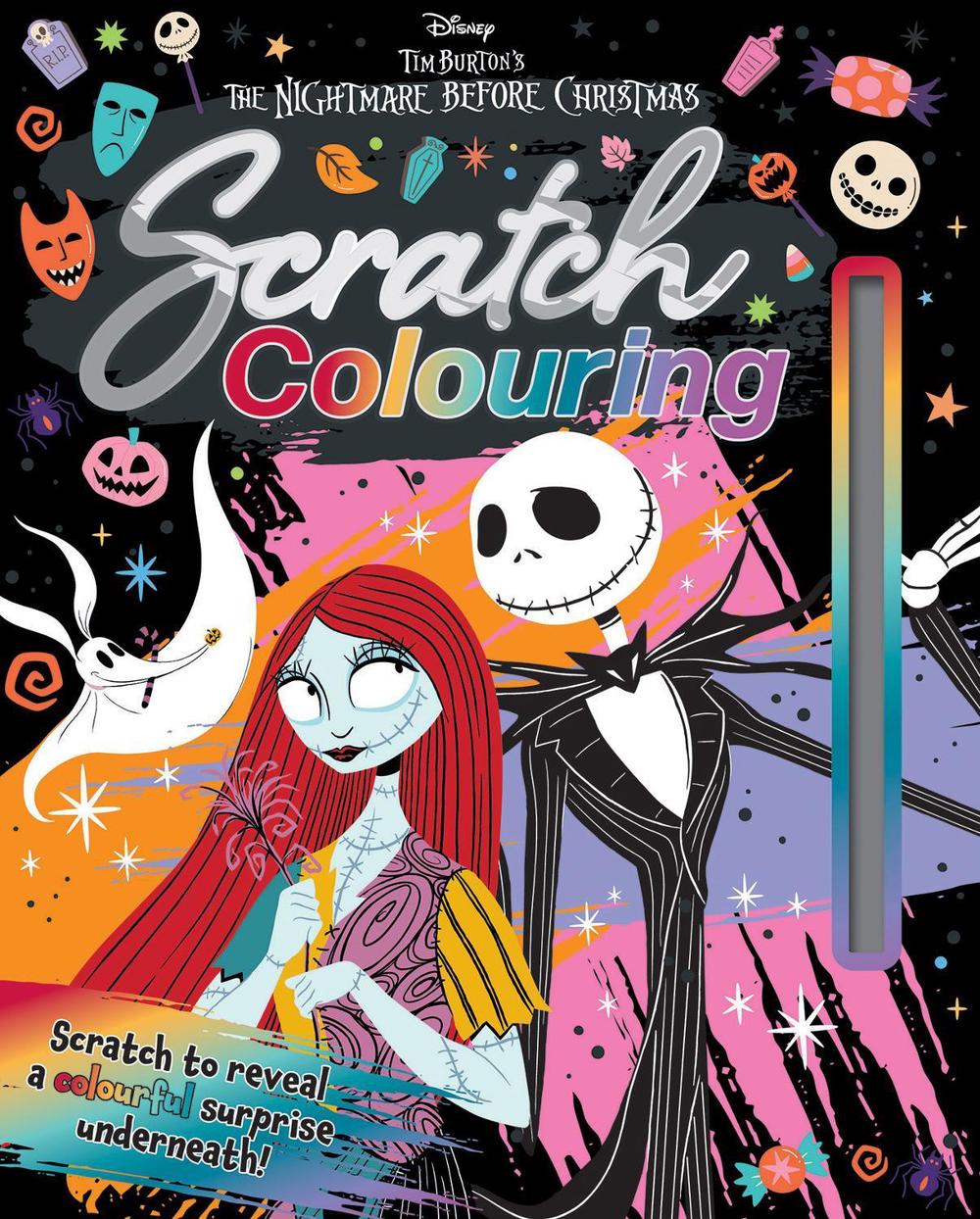 Nightmare Before Christmas: Scratch Colouring (Disney) - ISBN: 9781761649103