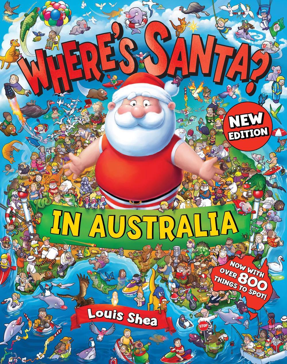 Where’s Santa? In Australia (New Edition), 9781761649189