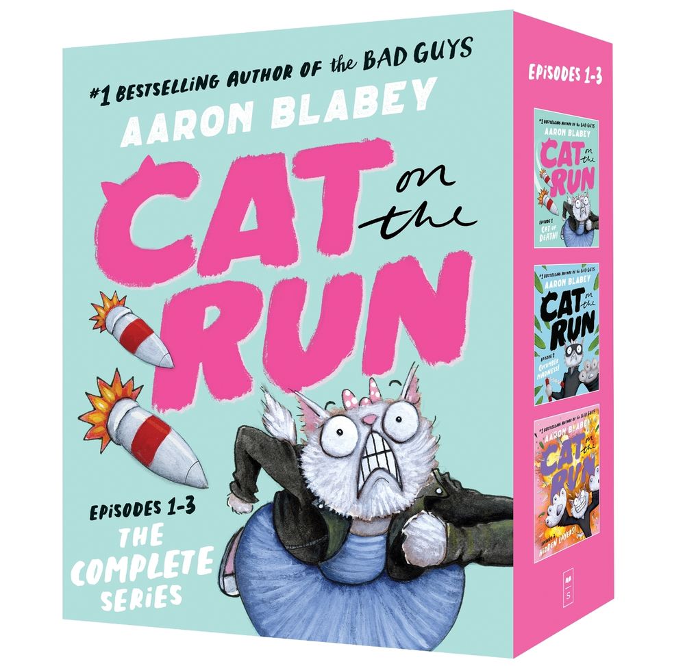 Cat on the Run Episodes 1-3: the Complete Series by Aaron Blabey - ISBN: 9781761649394