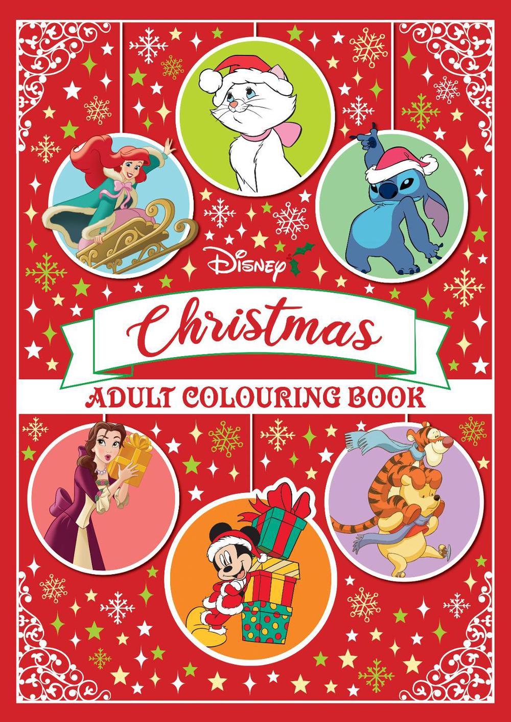 Disney Christmas: Adult Colouring Book, 9781761649790