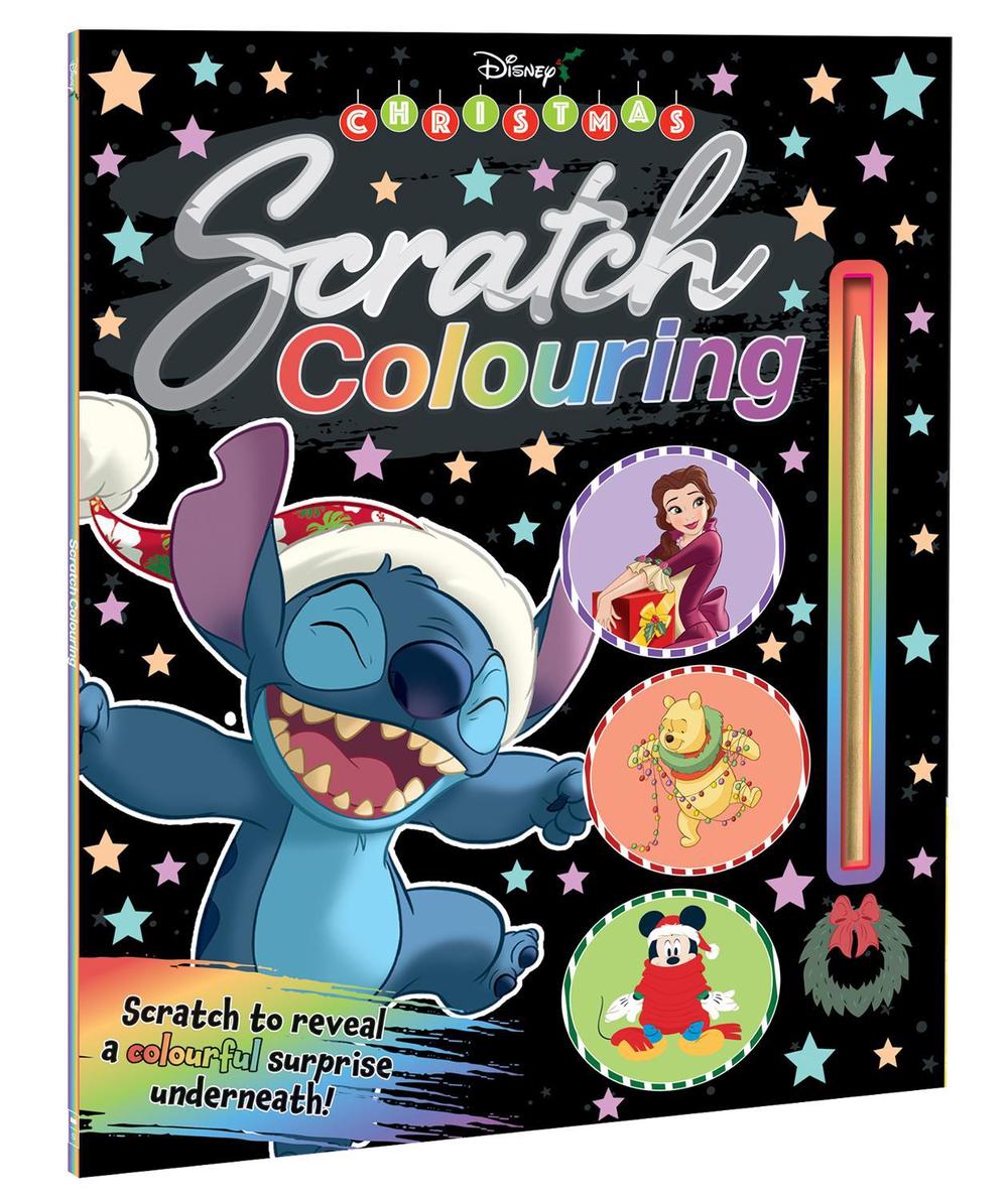 Disney Christmas: Scratch Colouring, 9781761721014