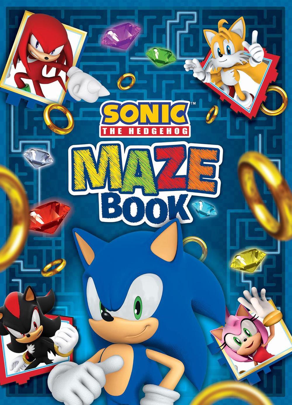 Sonic the Hedgehog: Maze Book (Sega) - ISBN: 9781761722509
