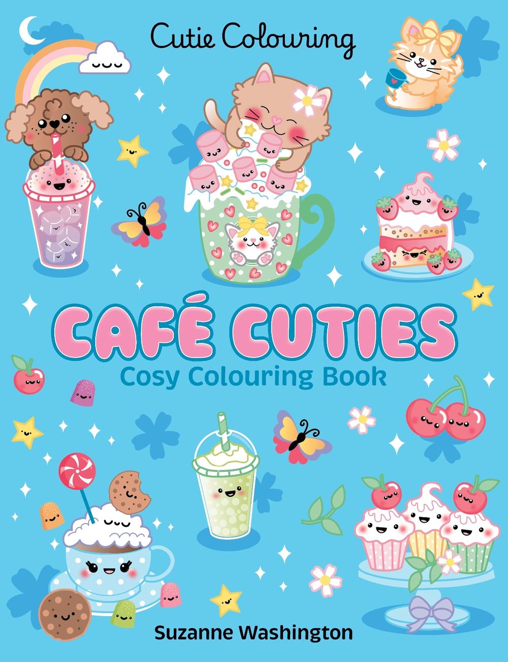 Cafe Cuties (Cutie Colouring #1), 9781761723933