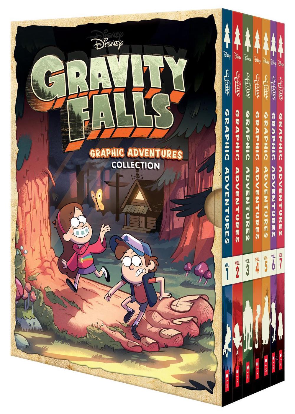 Gravity Falls: Graphic Adventures 7-Book Collection (Disney), Paperback ...