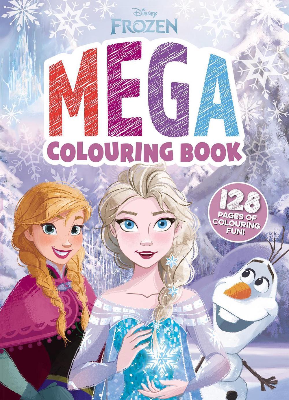 Frozen: Mega Colouring Book (Disney), 9781761726491