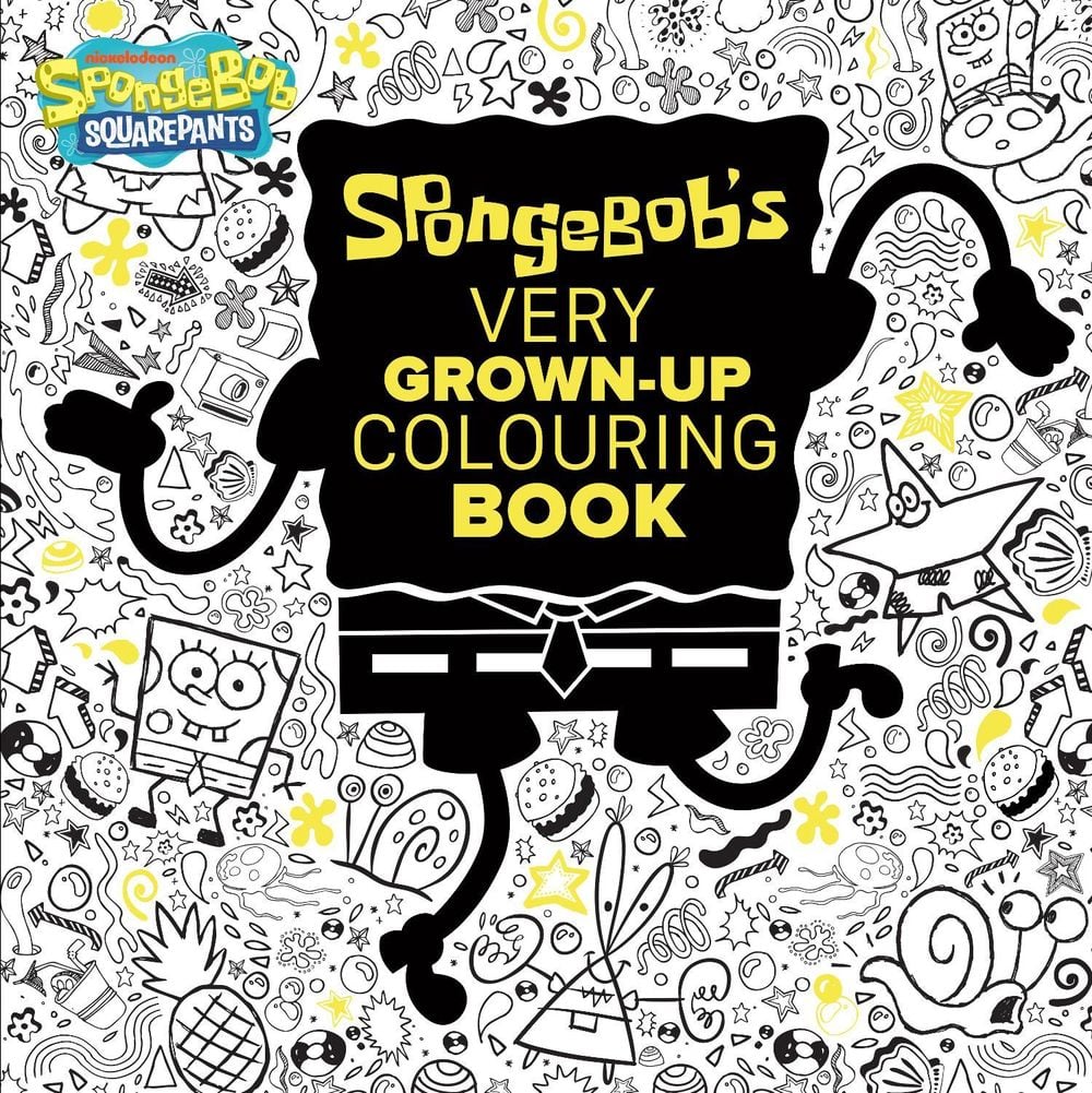 SpongeBob: Adult Colouring Book (Nickelodeon) - ISBN: 9781761726637