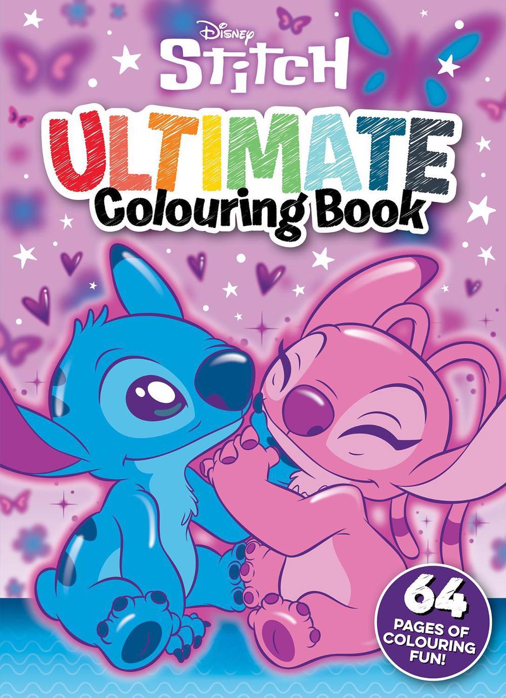 Stitch: Ultimate Colouring Book (Disney), 9781761727474