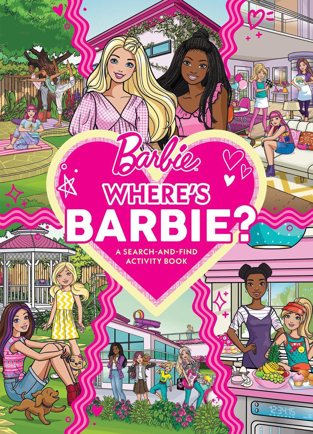 Where's Barbie?: A Search-and-Find Activity Book (Mattel), 9781761729928
