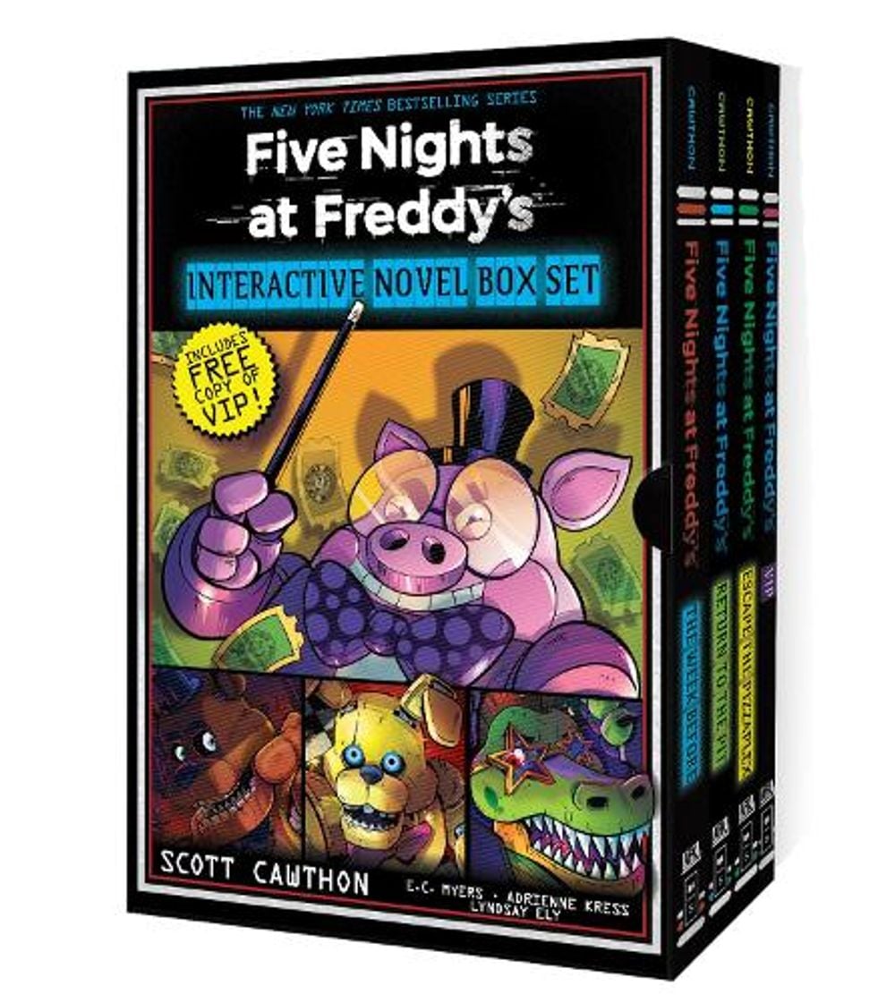 Five Nights At Freddy's: Interactive Novels 4-Book Set by Scott Cawthon - ISBN: 9781761815737