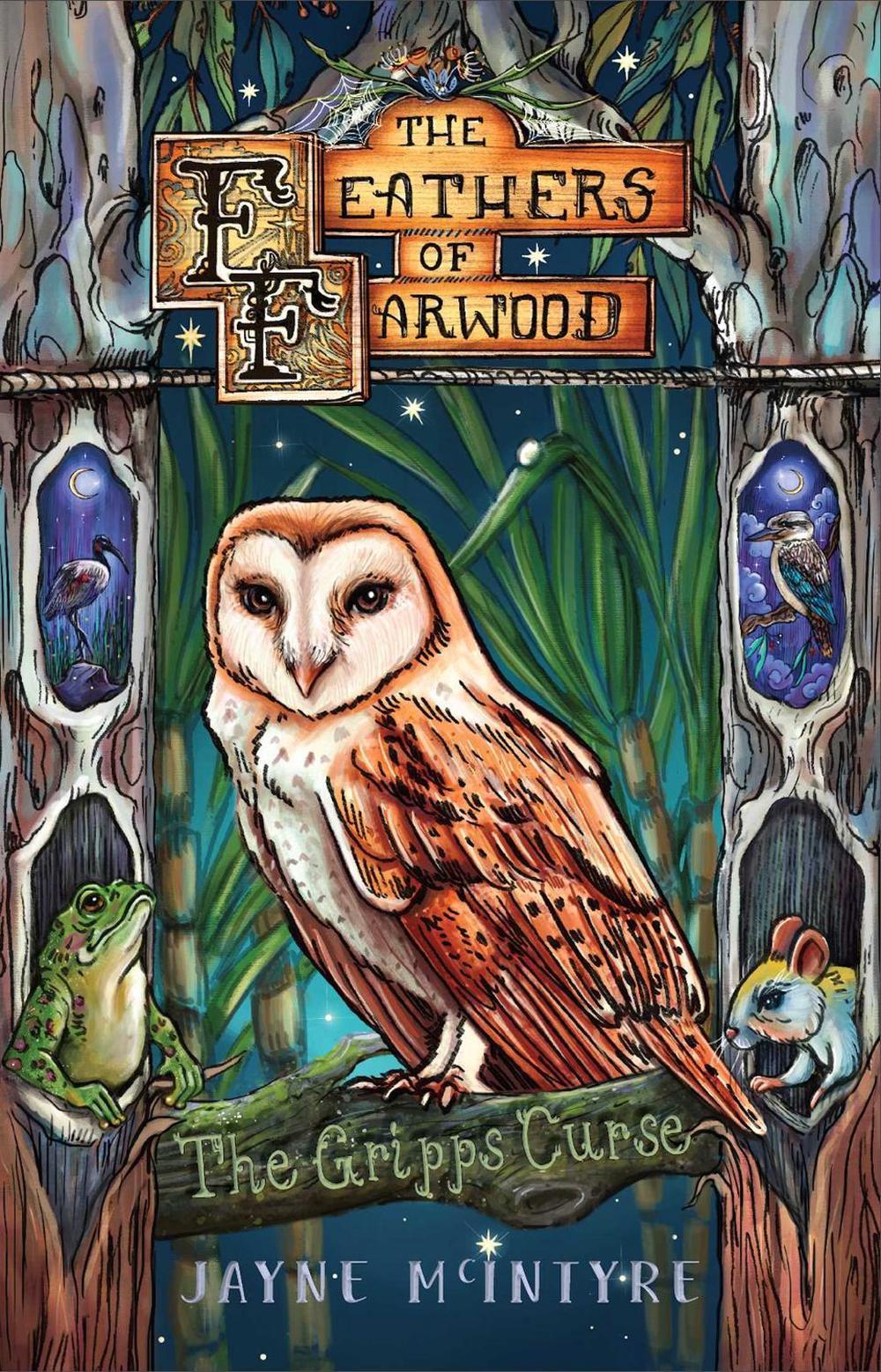 The Feathers of Farwood and the Gripps' Curse by Jayne McIntyre - ISBN: 9781764256704