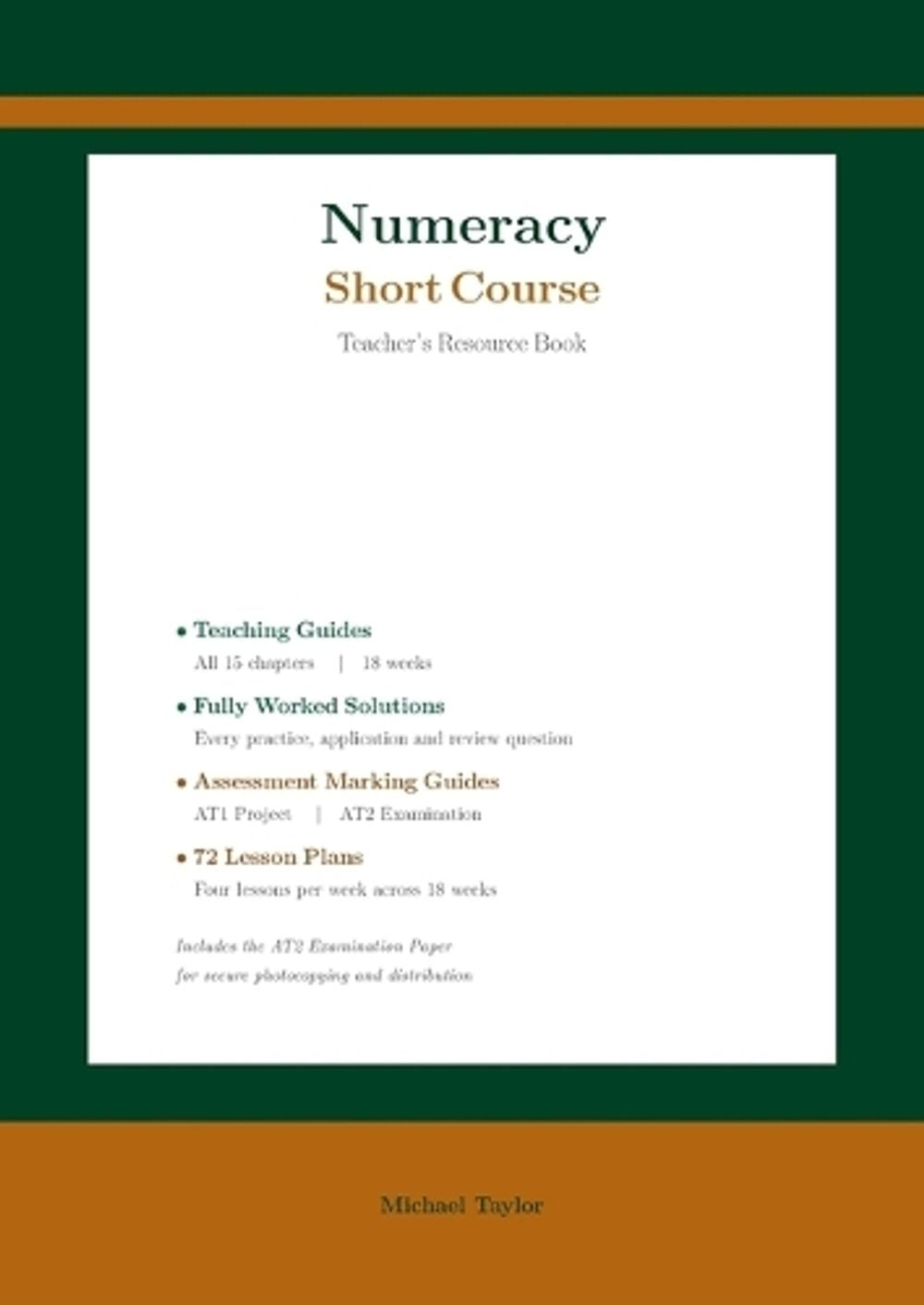 Numeracy Short Course by Michael Taylor - ISBN: 9781764620918