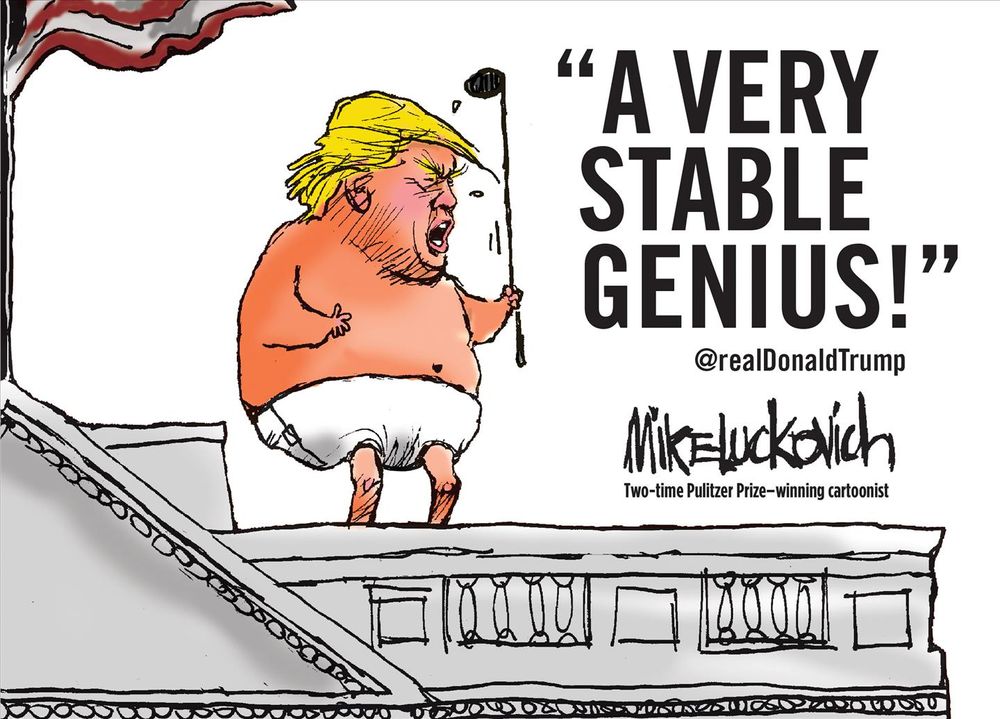 A Very Stable Genius by Mike Luckovich - ISBN: 9781770414785