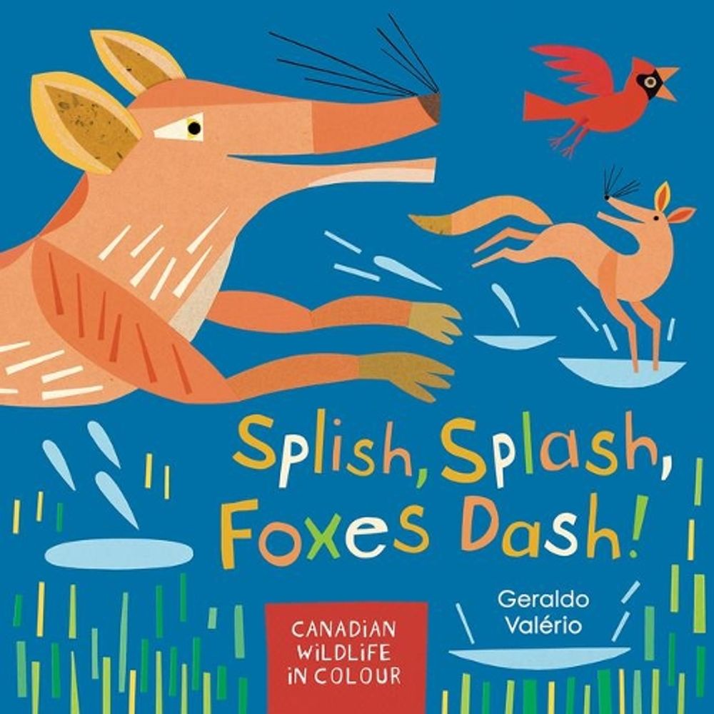 Splish, Splash, Foxes Dash! by Geraldo Valério - ISBN: 9781771472906