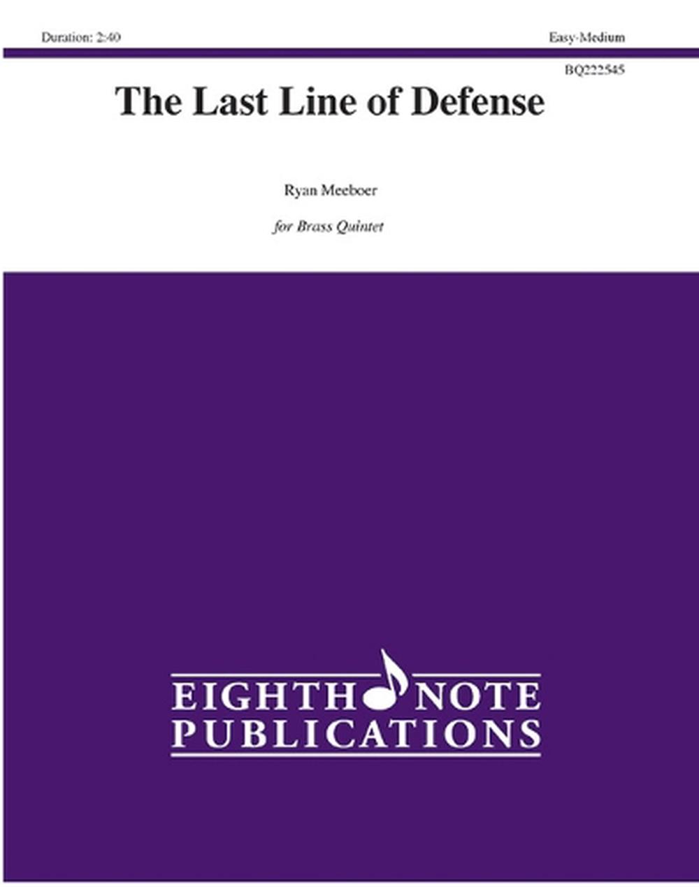 the-last-line-of-defense-score-and-parts-paperback-9781771578684