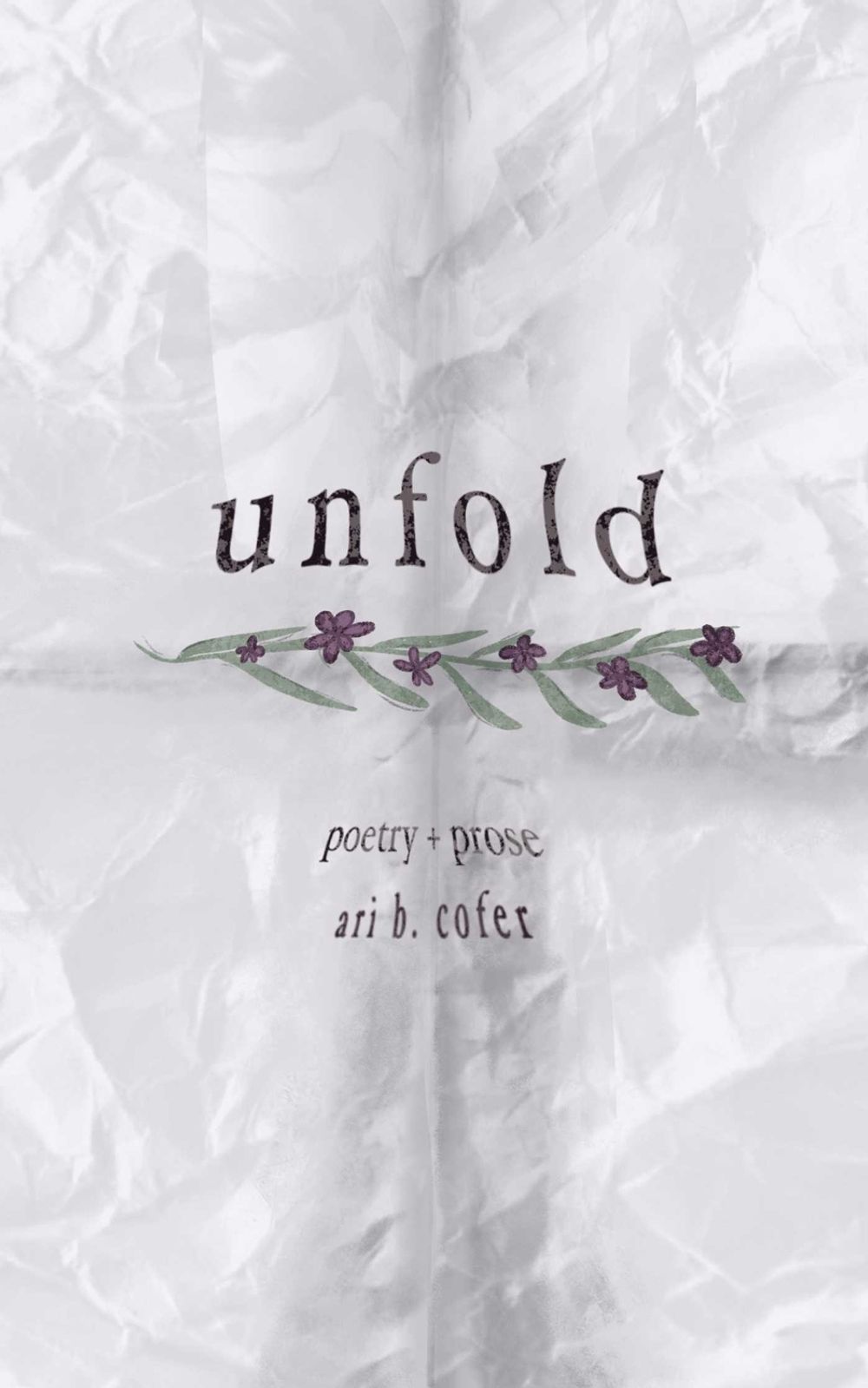 Unfold by Ari B. Cofer - ISBN: 9781771682848