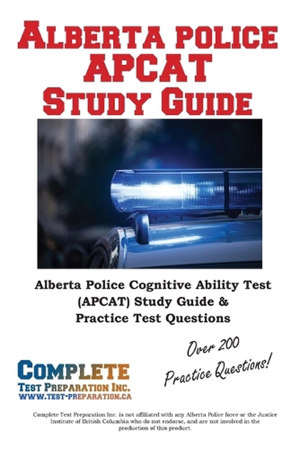 Alberta Police APCAT Study Guide by Complete Test Preparation Inc ...