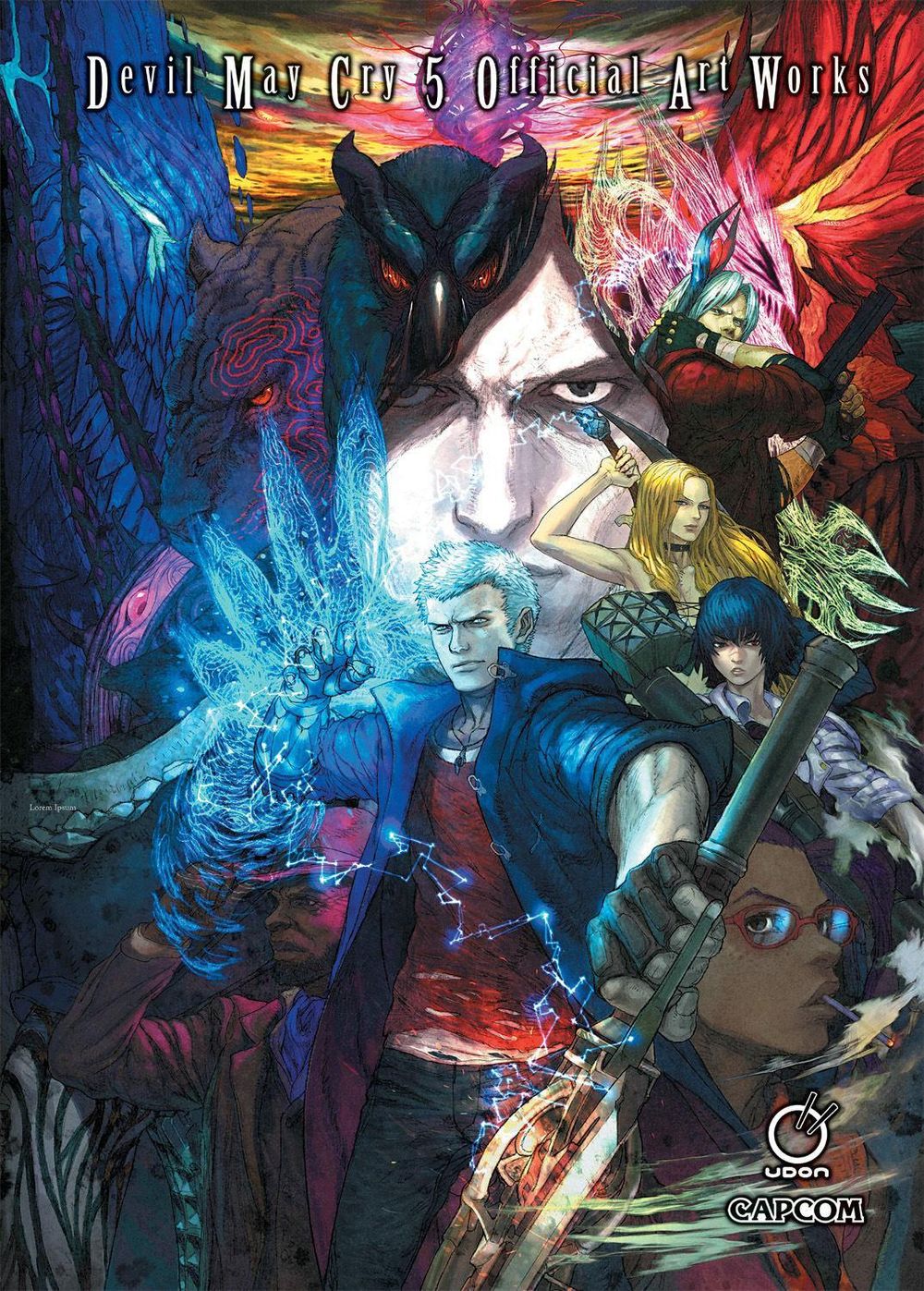 Devil May Cry 5: Official Artworks (Hardcover) by Capcom - ISBN: 9781772942453