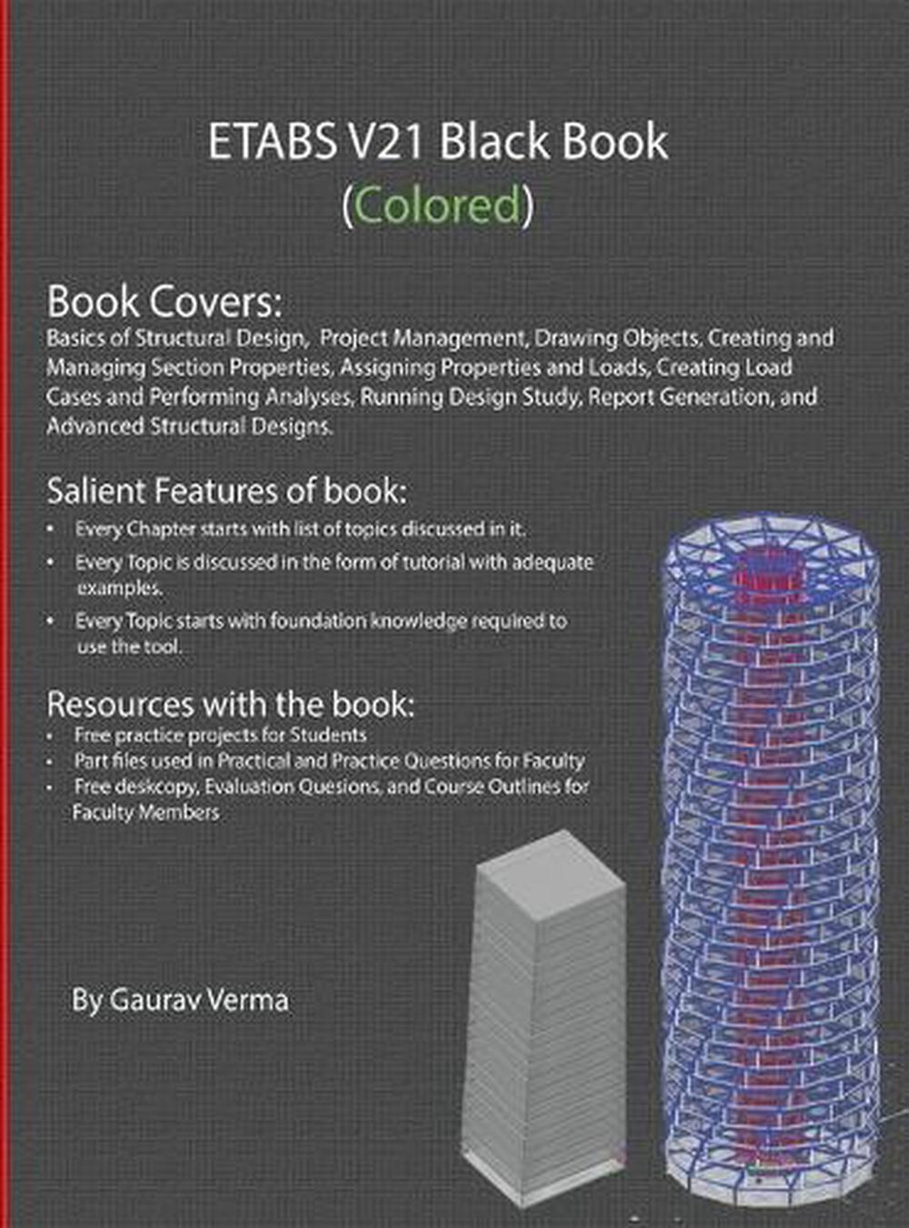 ETABS V21 Black Book, 9781774591239