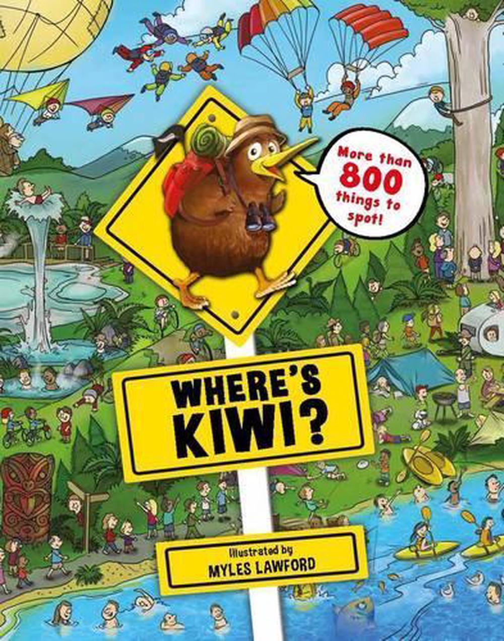 Where's Kiwi? By Martin Handford, Hardcover, 9781775432883 | Buy Online ...