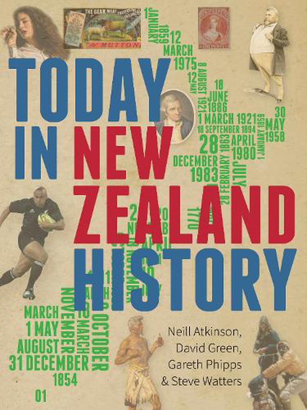 Today in New Zealand History by David Green, Hardcover, 9781775593003