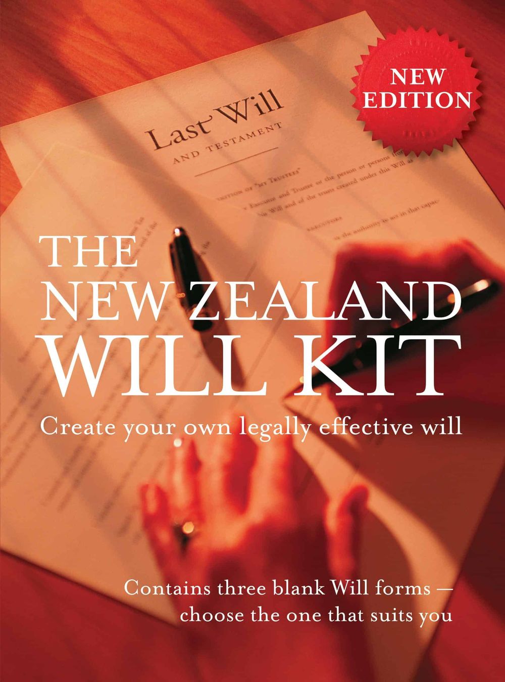 The New Zealand Will Kit (New Edition) by White Cloud Books - ISBN: 9781776940912