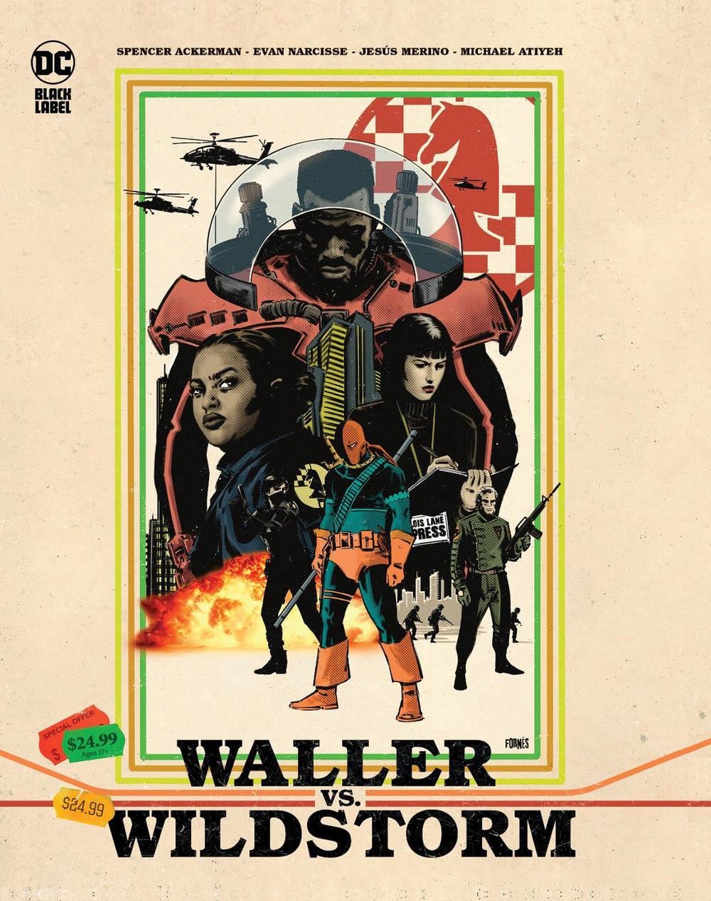 Waller vs. Wildstorm by Spencer Ackerman - ISBN: 9781779517517