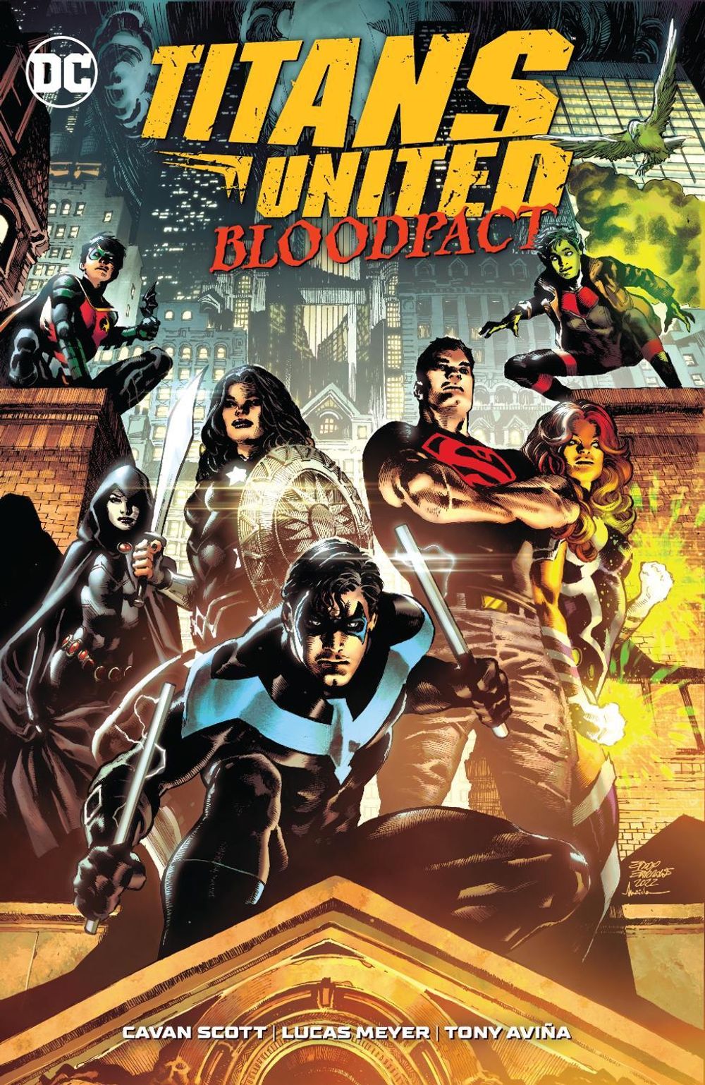 Titans United: Bloodpact by Cavan Scott - ISBN: 9781779518316