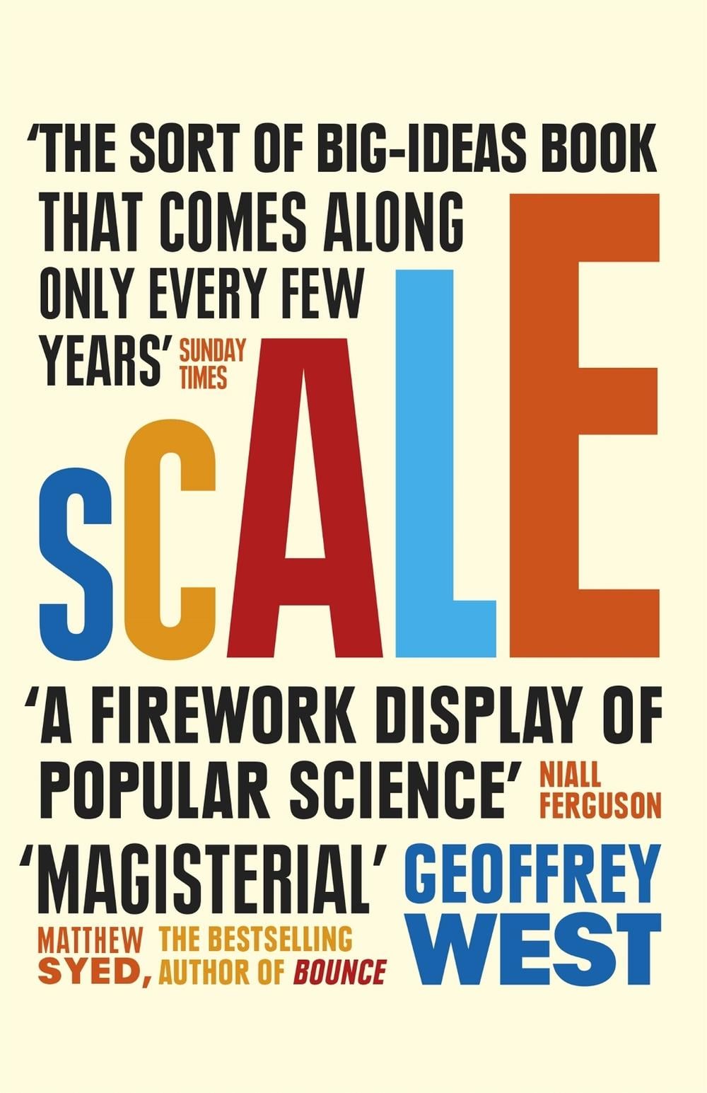 Scale by Geoffrey West - ISBN: 9781780225593