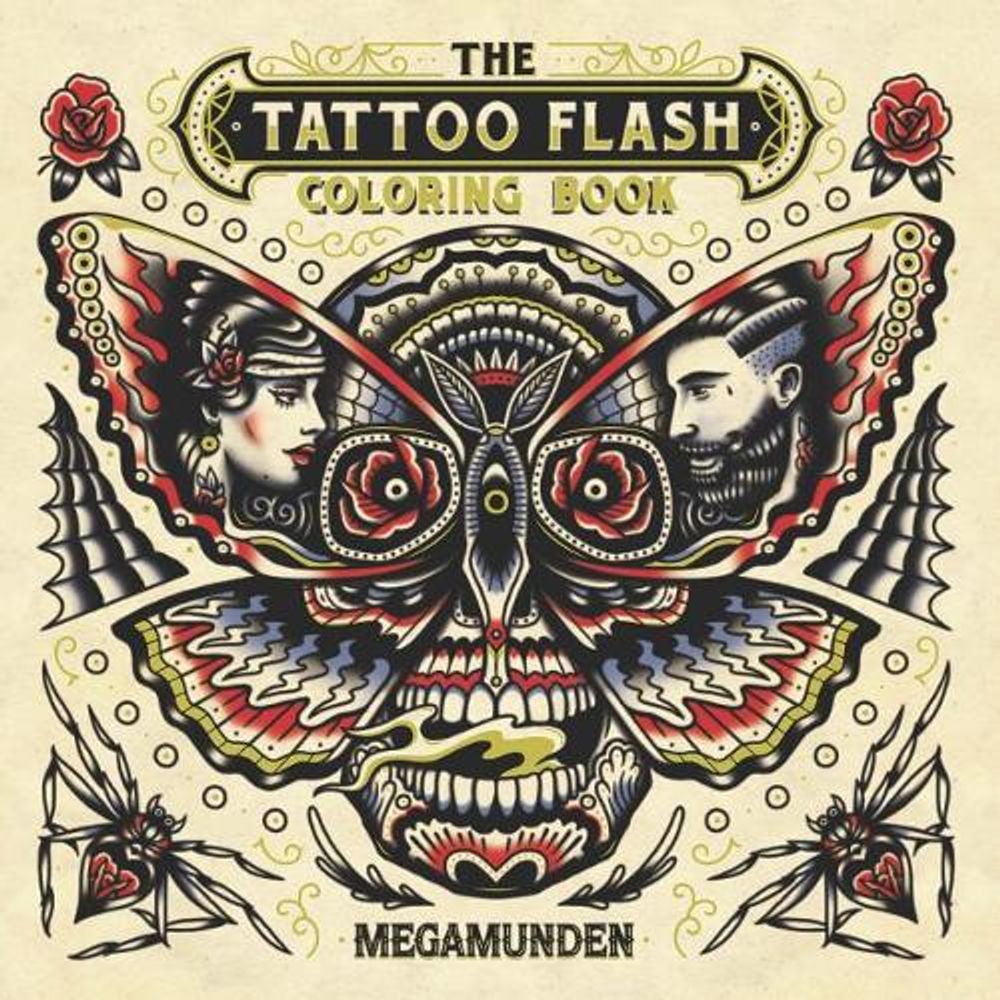 The Tattoo Flash Coloring Book by Megamunden, Paperback, 9781780679174 ...