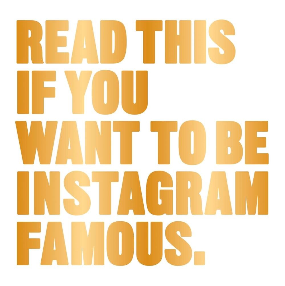 Read This if You Want to Be Instagram Famous by Henry Carroll - ISBN: 9781780679679