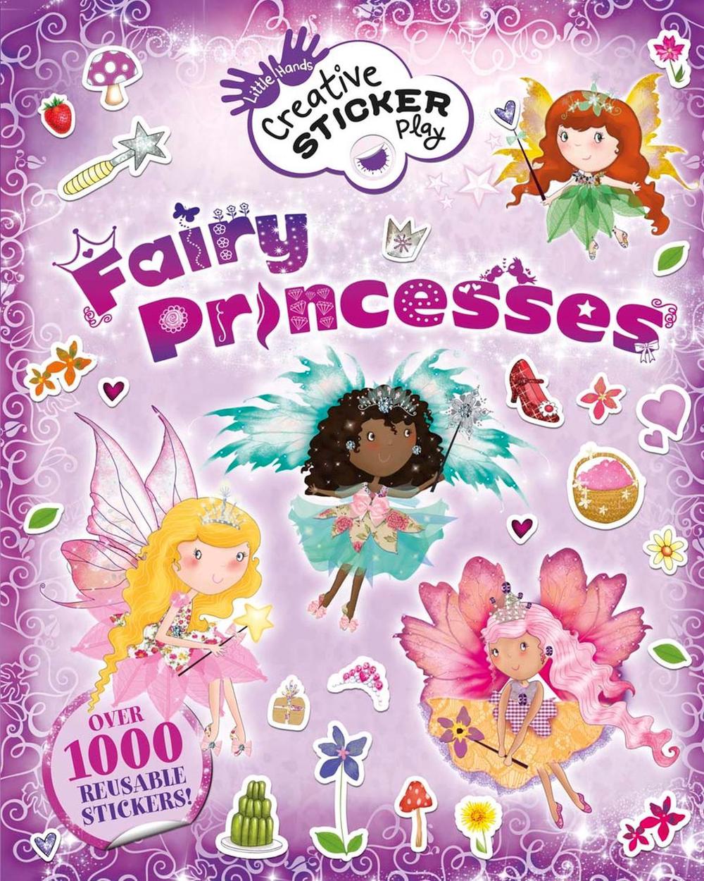Little Hands Sticker Book-Fairy Princess, 9781780973326