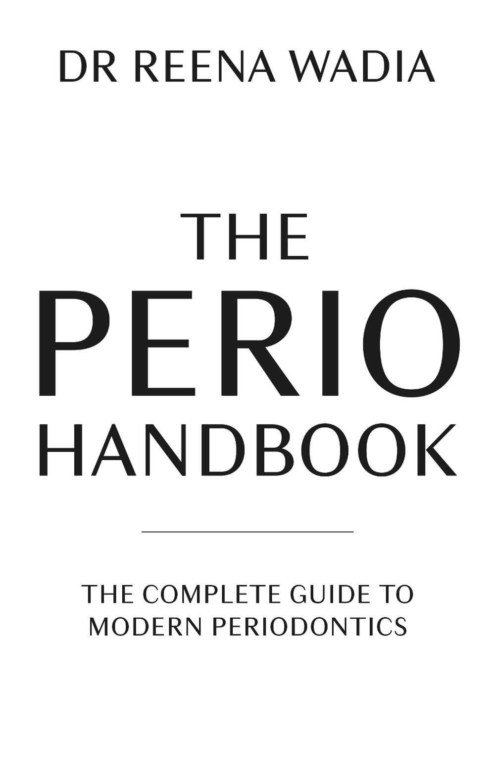 The Perio Handbook, 9781781338865