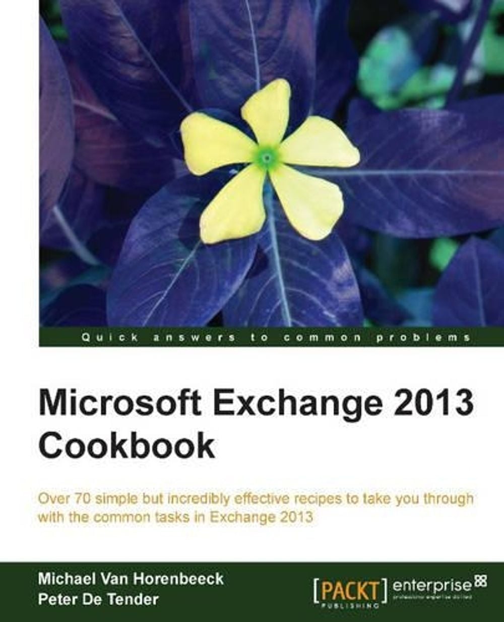 Microsoft Exchange 2013 Cookbook by Michael Van Horenbeeck - ISBN: 9781782170624