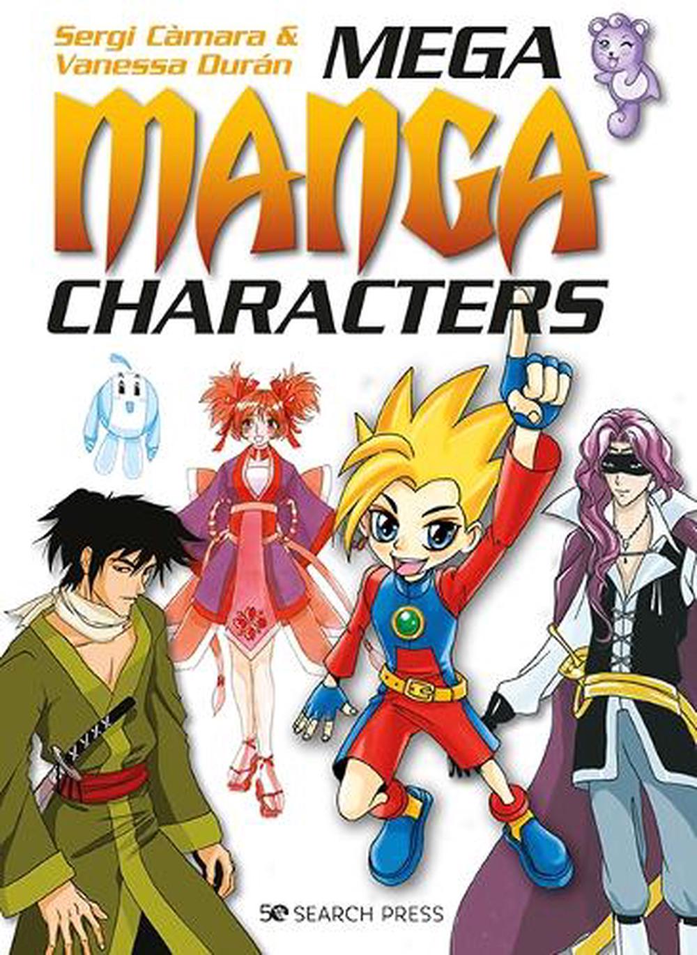 Mega Manga Characters, 9781782219170