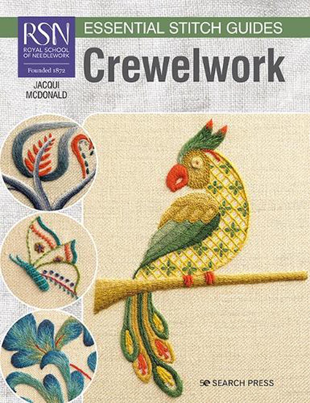 RSN Essential Stitch Guides: Crewelwork, 9781782219224