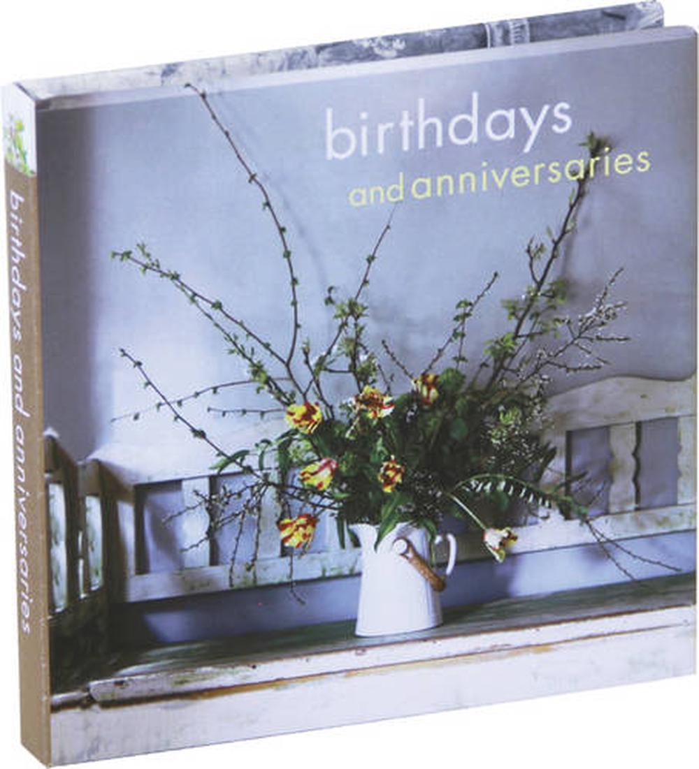 Country Flowers Birthday Book by CICO Books, 9781782491774 Buy online