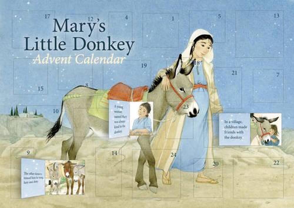 Mary's Little Donkey Advent Calendar, 9781782503279