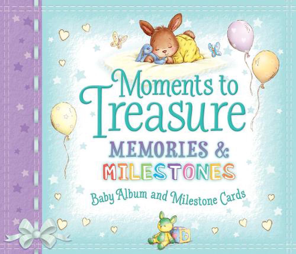 Sophie Giles, Angela Hicks Moments to Treasure Baby Album and Milestone Cards, 9781782702566