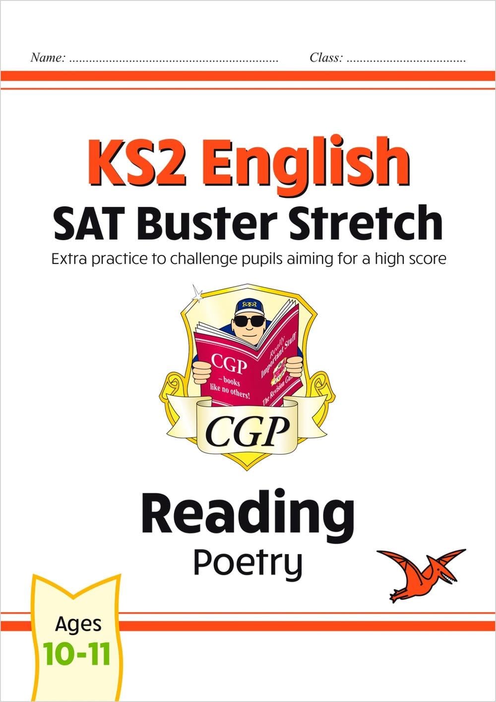 KS2 English Reading SAT Buster Stretch: Poetry (for the 2027 tests) by CGP Books - ISBN: 9781782948360