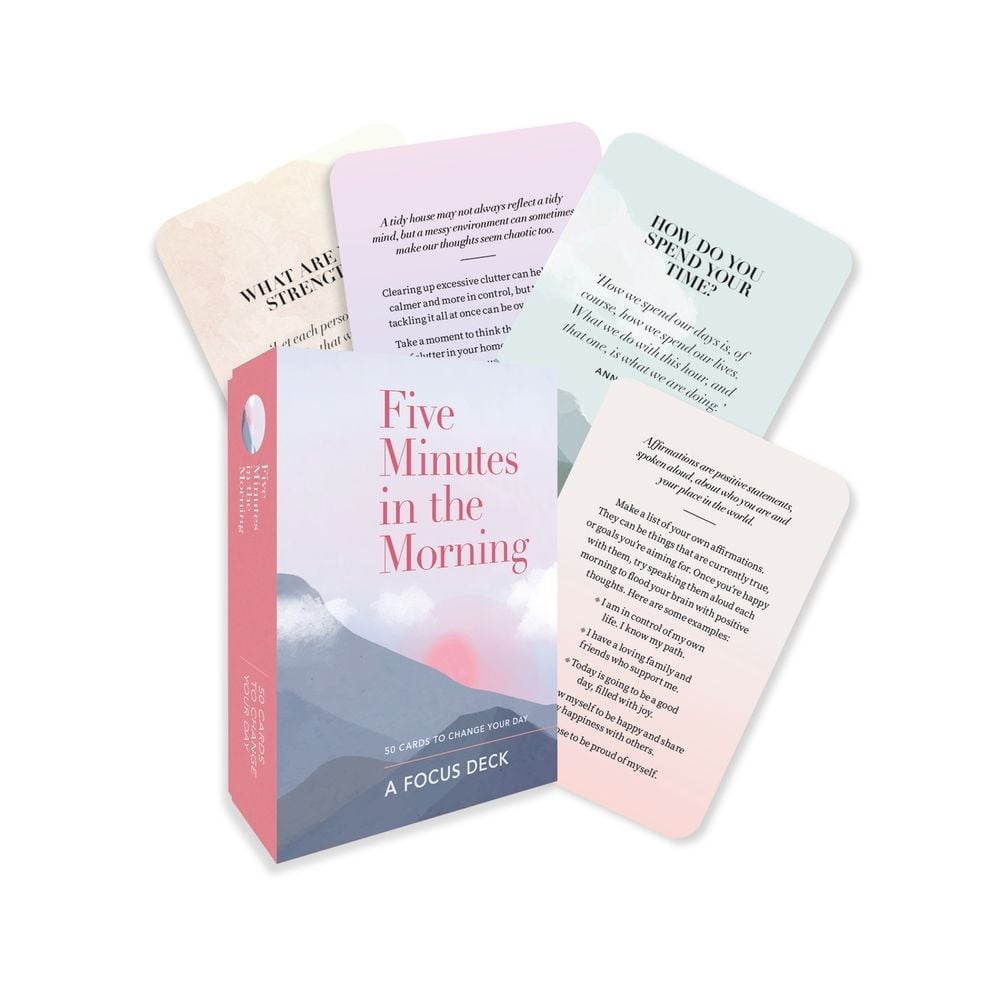 Aster Five Minutes in the Morning: A Focus Card Deck by Aster - ISBN: 9781783255344