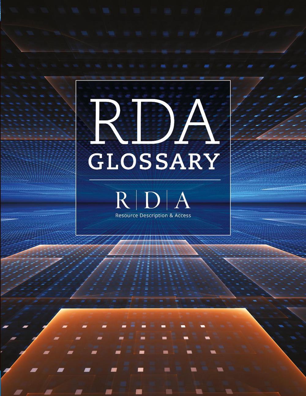 RDA Glossary, 9781783305742