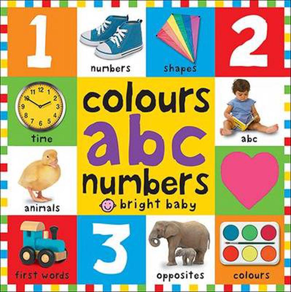 Colours Abc Numbers by Roger Priddy, Hardcover, 9781783412020  Buy