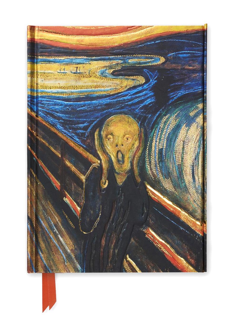 Edvard Munch, the Scream (foiled Journal) by Flame Tree, Hardcover