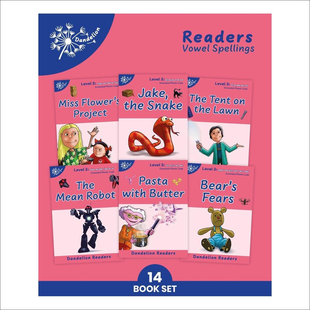 Phonic Books Dandelion Readers Vowel Spellings Level 3 by Phonic Books - ISBN: 9781783692453