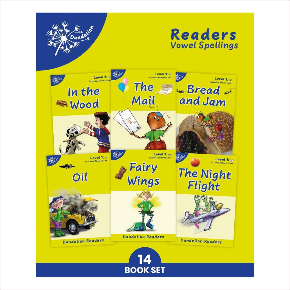 Phonic Books Dandelion Readers Vowel Spellings Level 1 by Phonic Books - ISBN: 9781783692477