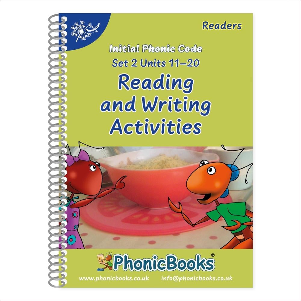 Phonic Books Dandelion Readers Reading and Writing Activities Set 2 Units 11-20 by Phonic Books - ISBN: 9781783693092