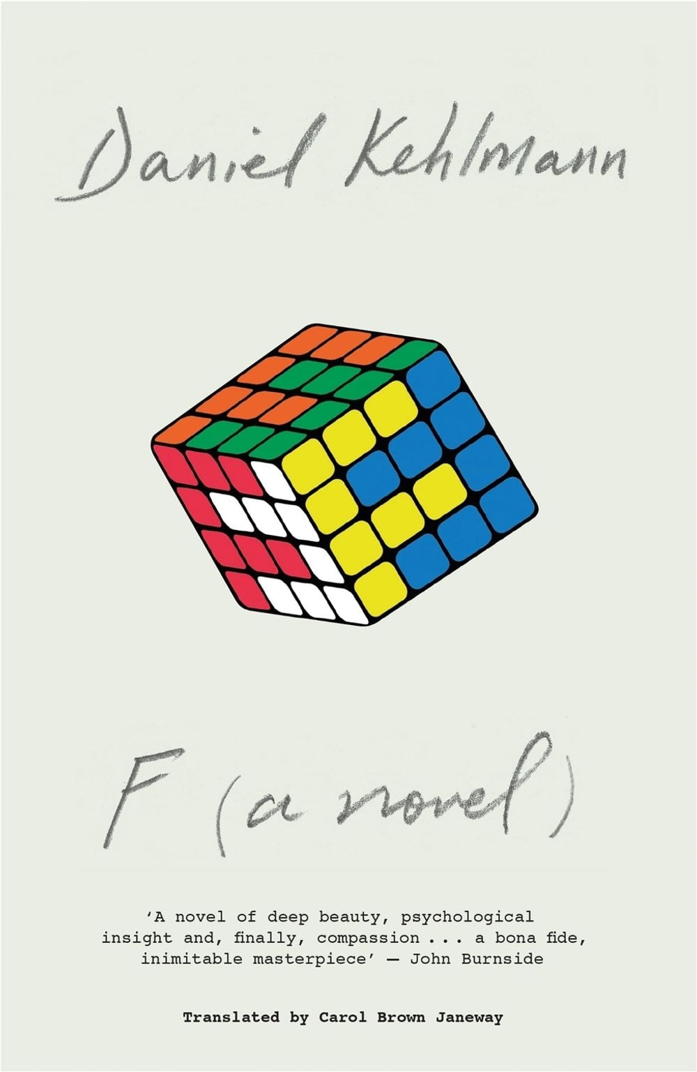 F by Daniel Kehlmann - ISBN: 9781784296230
