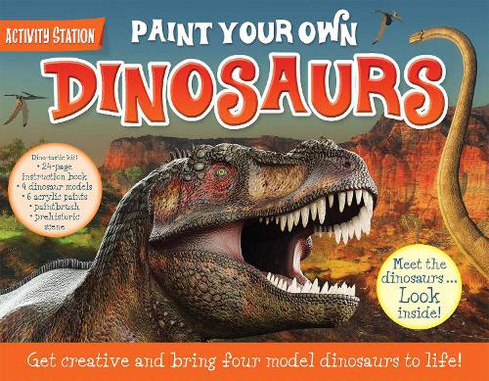 Activity station Scratch Art Dinosaurs Book & Kit by Nat Lambert