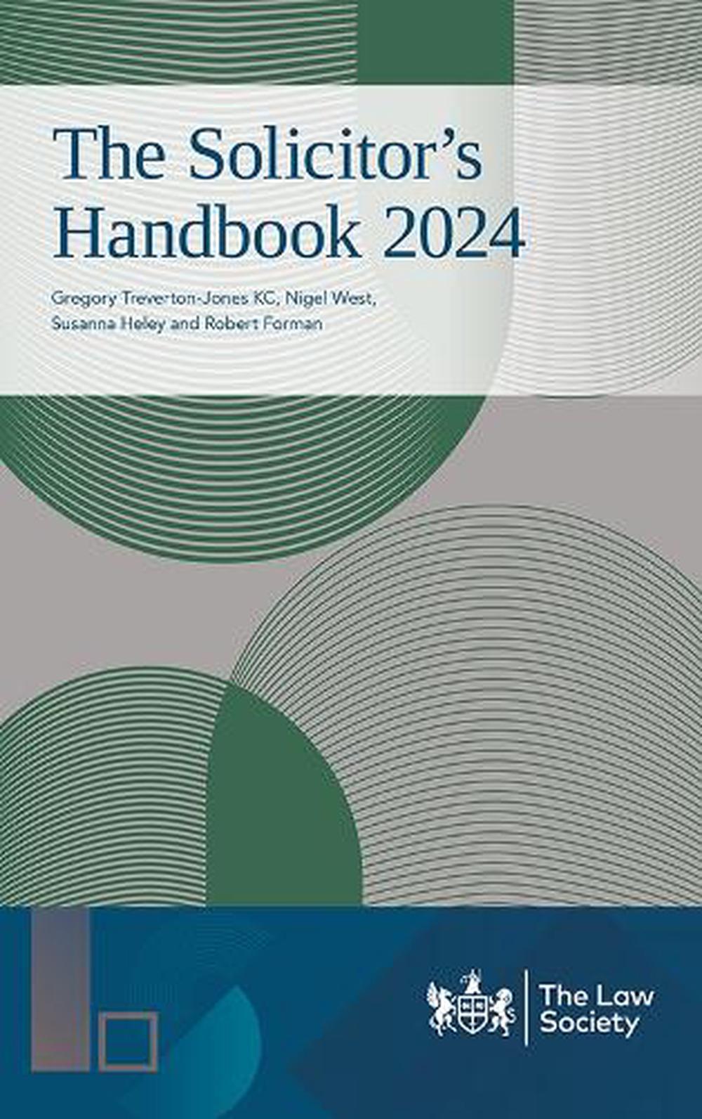 The Solicitor's Handbook 2024, 9781784462499