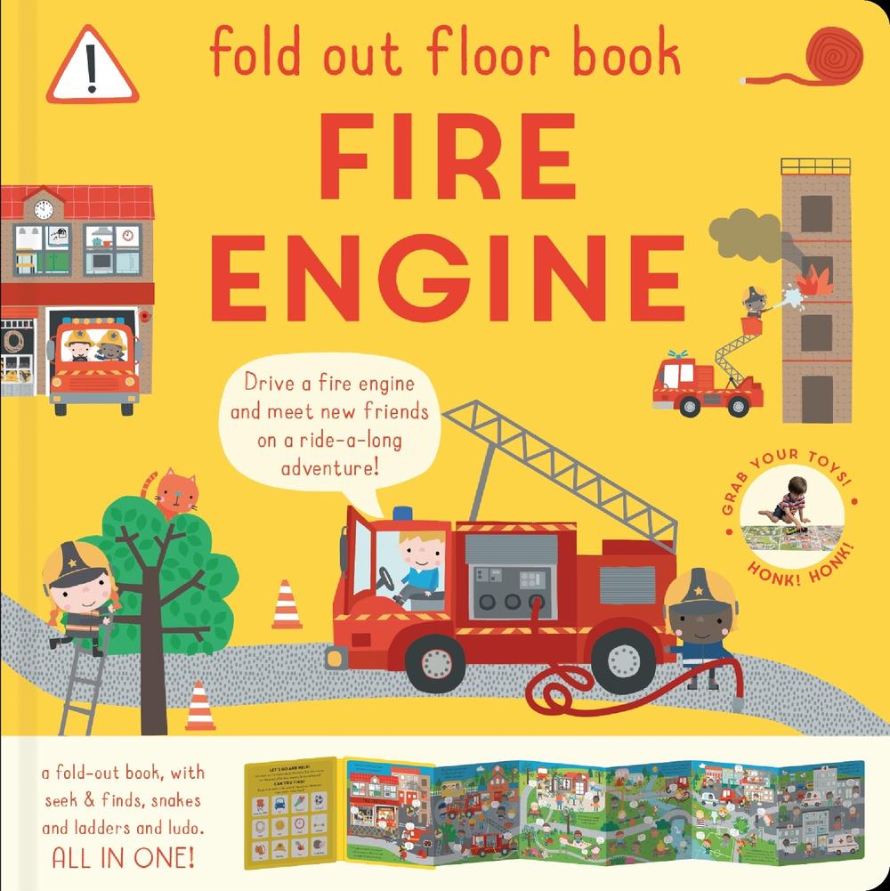 Fold out floor- Fire Engine by Dawn Machell - ISBN: 9781784684105